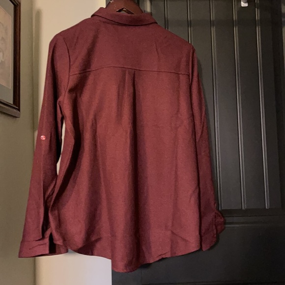 Bloggers Boutique Beaded Pocket Button-Up Top - Picture 3 of 5